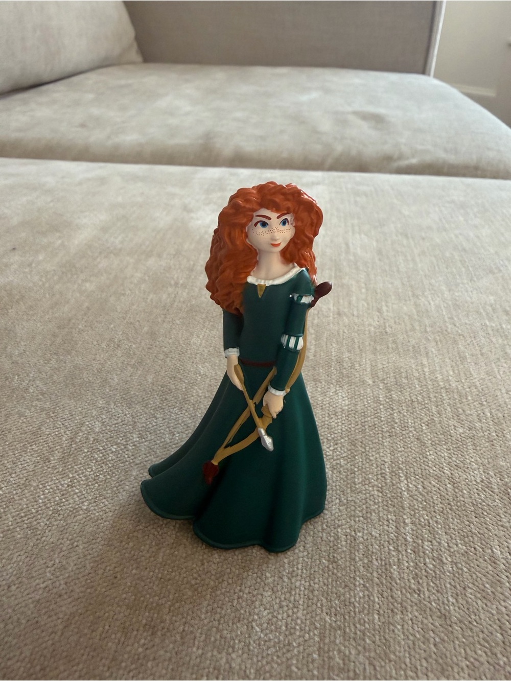 Green Redhead Princess Archer Figurine - Kids Learning Toy
